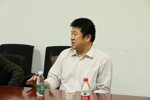 孙连鹏副经理发言
