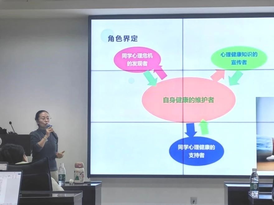 王老师认为员工干部或朋辈互助成员应扮演的角色